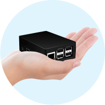 クラウドPBXなら手のひらサイズ省スペース